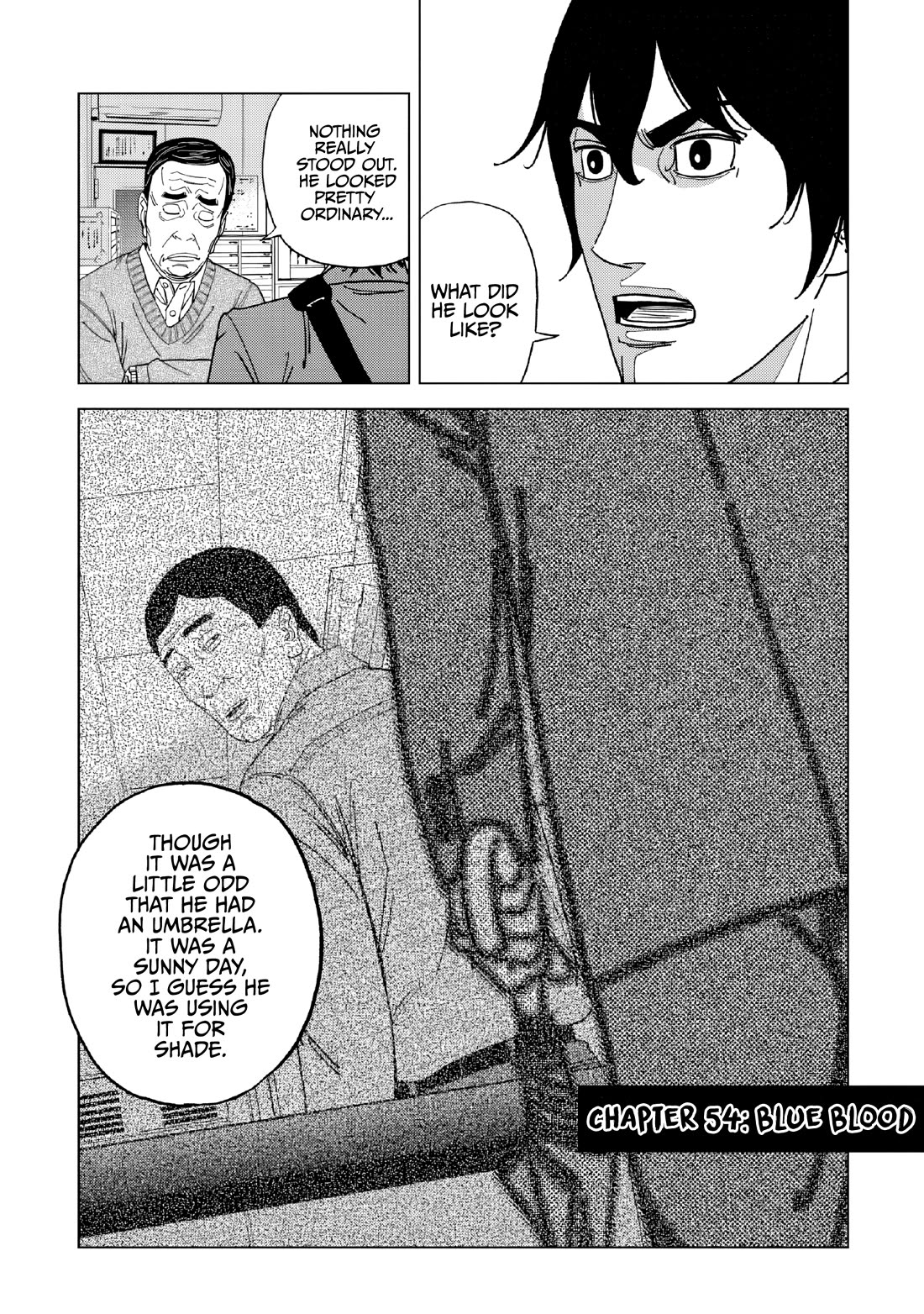 Inspector Kurokouchi Chapter 54 page 4 - Chapter 54: Blue Blood