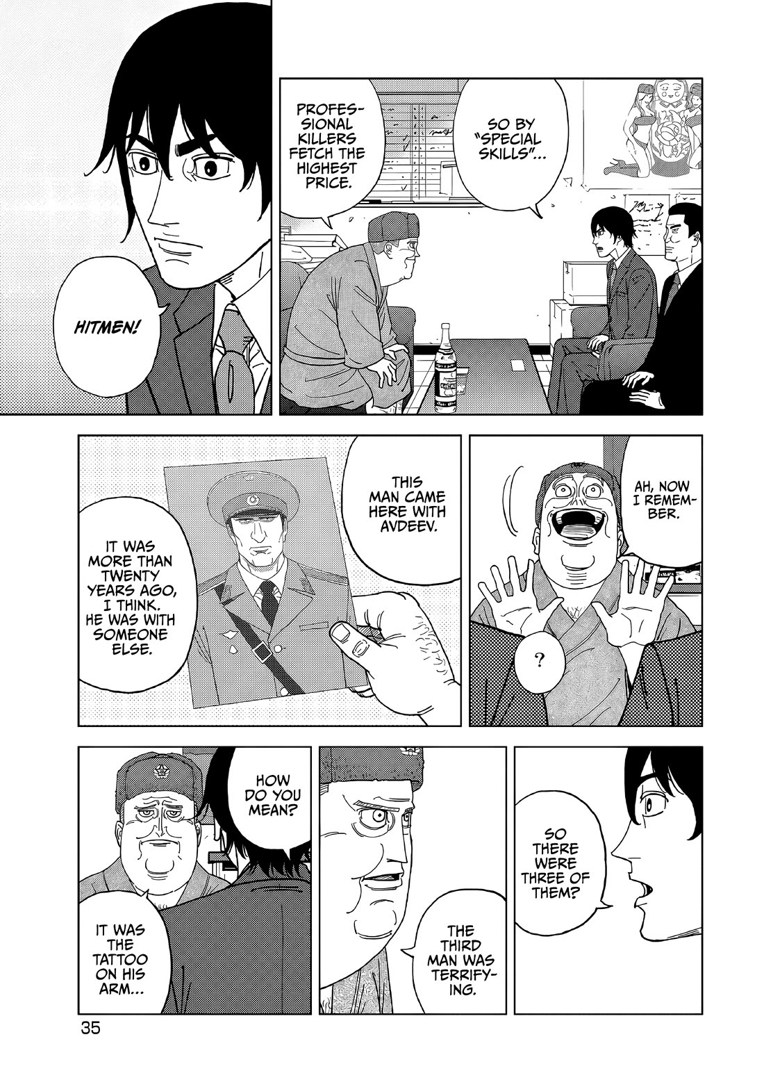 Inspector Kurokouchi Chapter 57 page 15 - Chapter 57: The Gray Mafia