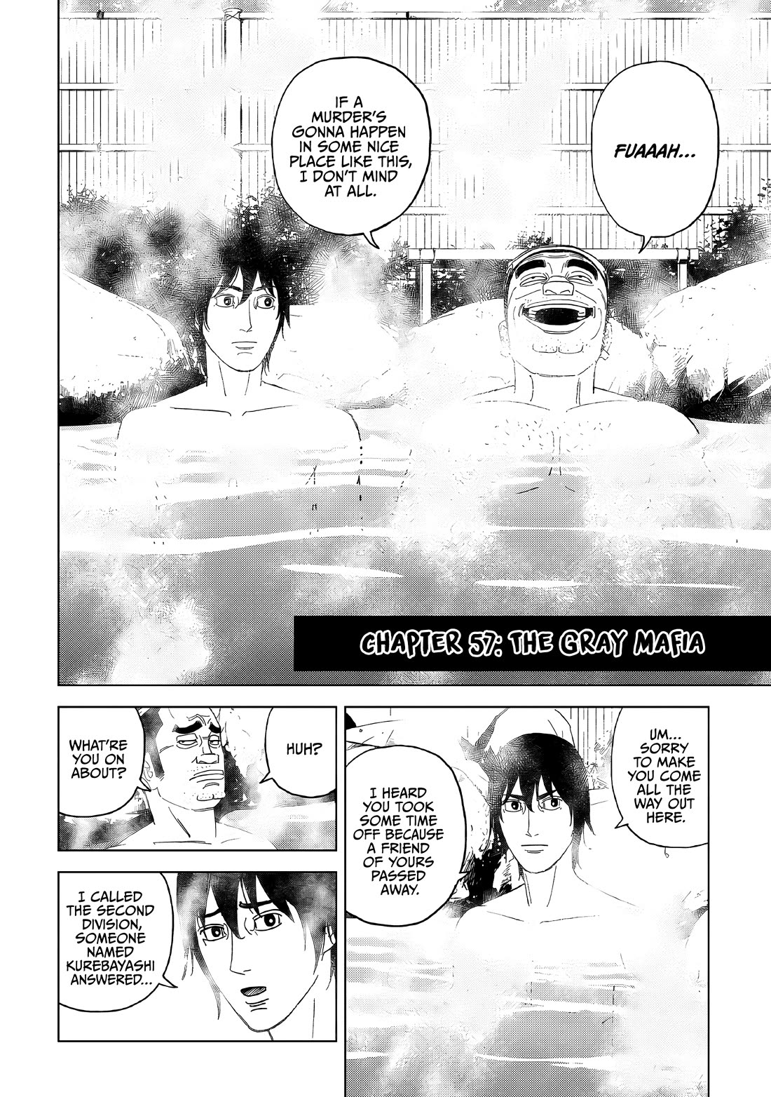 Inspector Kurokouchi Chapter 57 page 2 - Chapter 57: The Gray Mafia