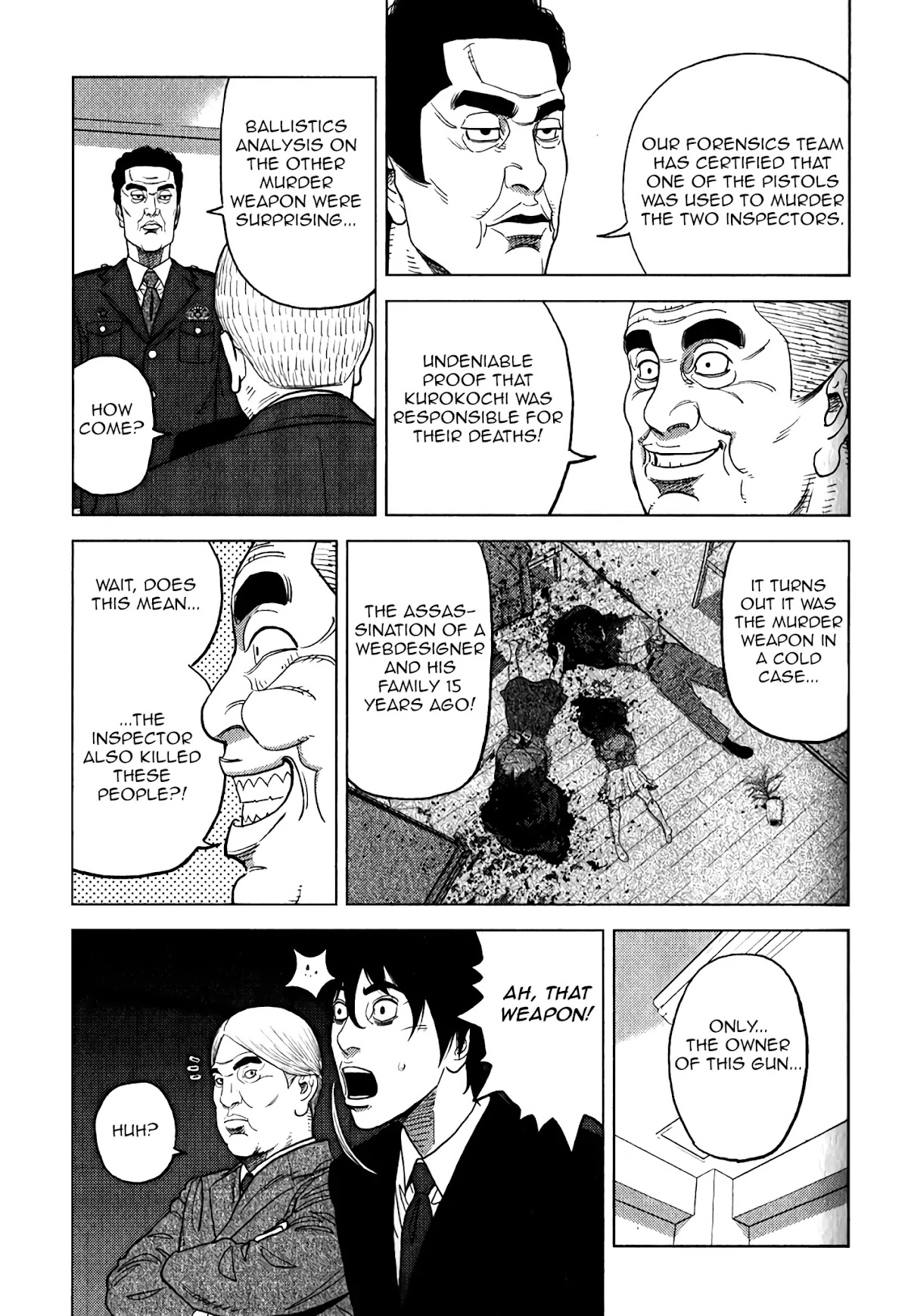 Inspector Kurokouchi Chapter 6 page 18 - Chapter 6: In the Red