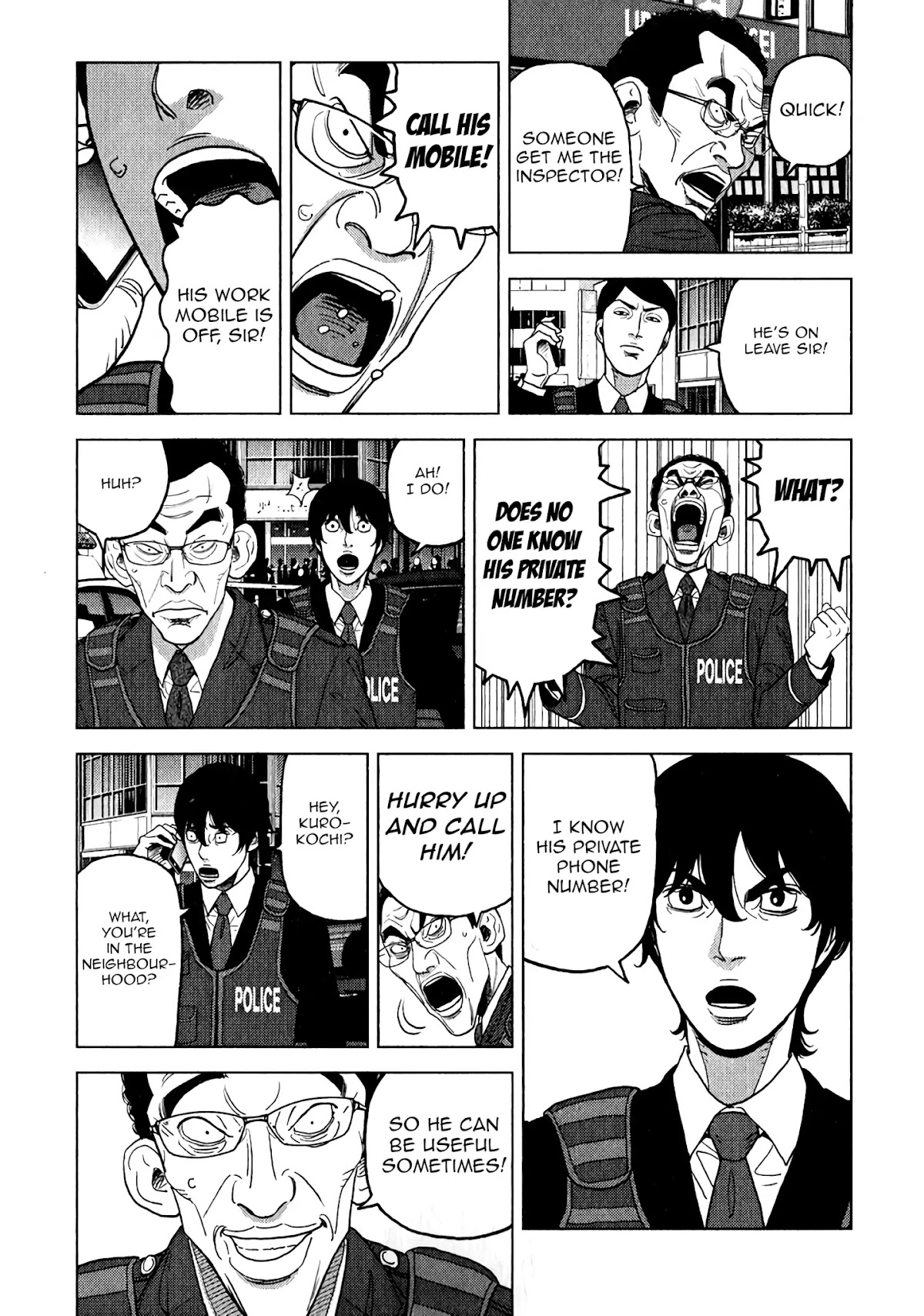 Inspector Kurokouchi Chapter 7 page 22 - Chapter 7: The Green Elder