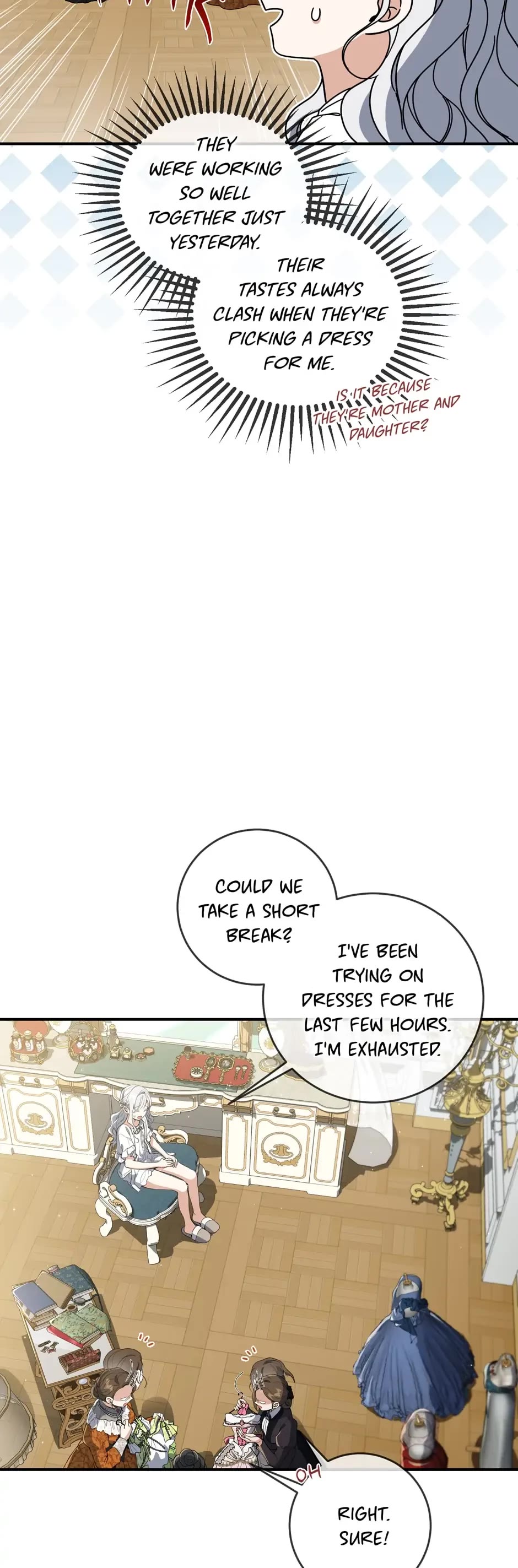 Into the Light Once Again Chapter 52 page 5 - Chapter 52: Picking a Dress