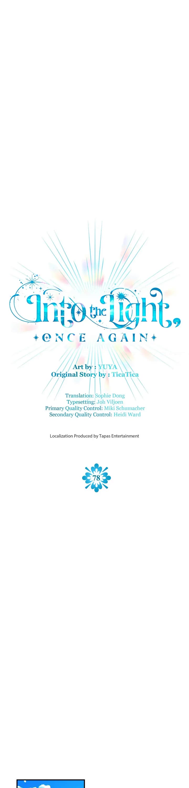 Into the Light Once Again Chapter 78 page 1 - Chapter 78: The Light Inside