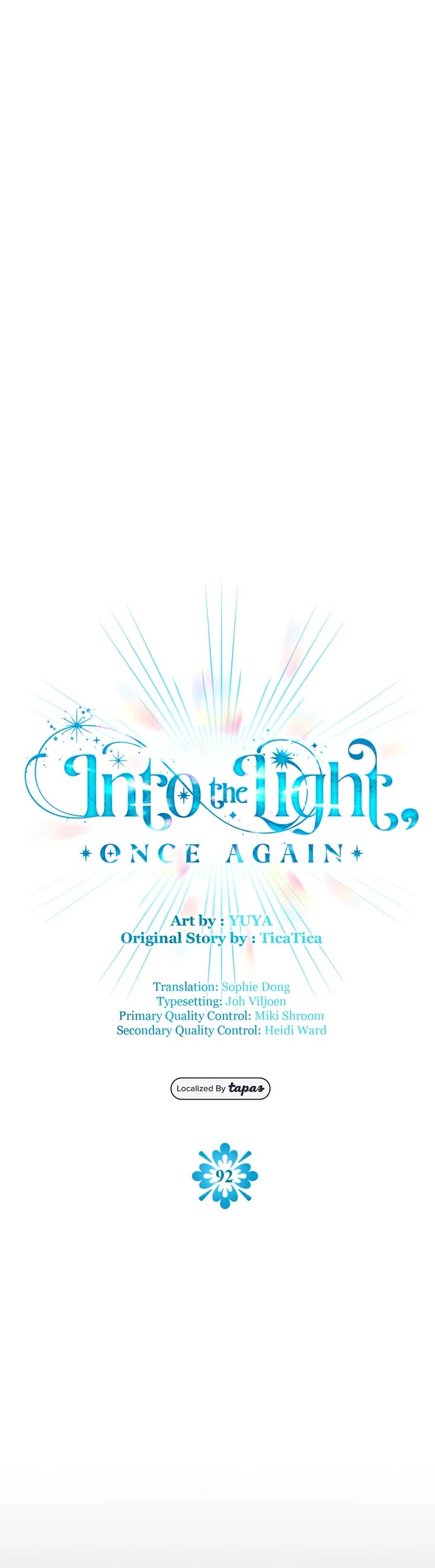 Into the Light Once Again Chapter 92 page 30 - Chapter 92: Luminas' Touch