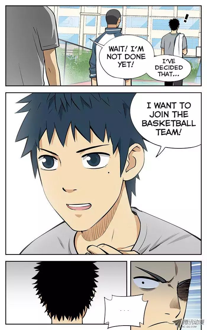 Into the Net! Chapter 15 page 4 - Chapter 15: It's You Basketball Team Members Again!