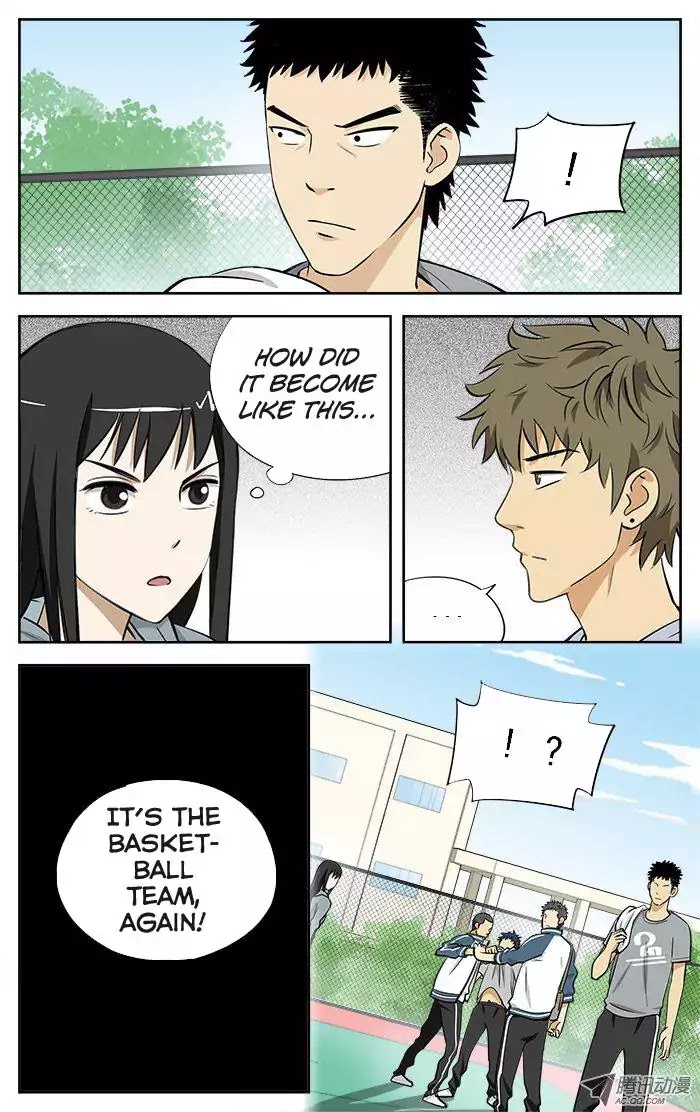 Into the Net! Chapter 15 page 7 - Chapter 15: It's You Basketball Team Members Again!