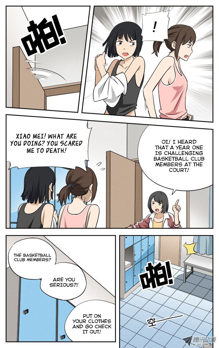 Into the Net! Chapter 8.2 page 4 - Chapter 8 v2 : Isn't This Just A Basketball Match?