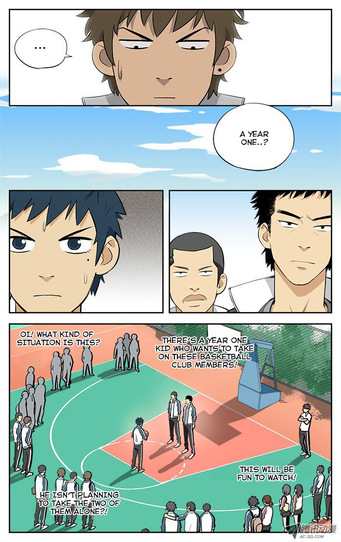 Into the Net! Chapter 8.2 page 5 - Chapter 8 v2 : Isn't This Just A Basketball Match?