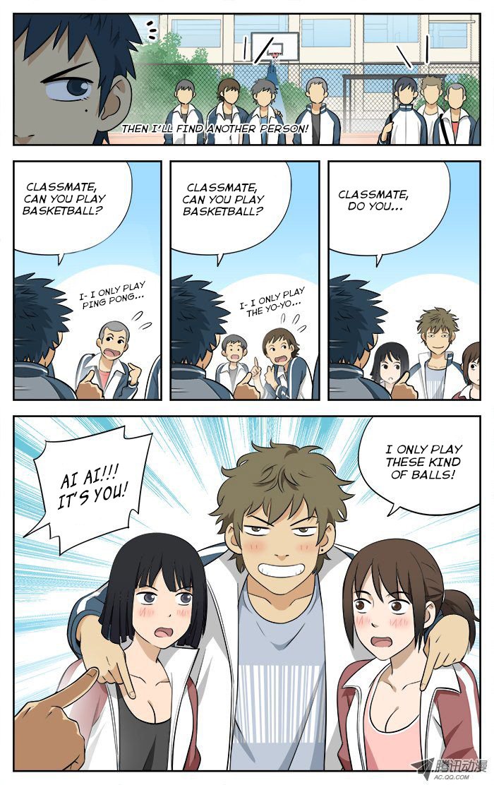 Into the Net! Chapter 8.2 page 7 - Chapter 8 v2 : Isn't This Just A Basketball Match?