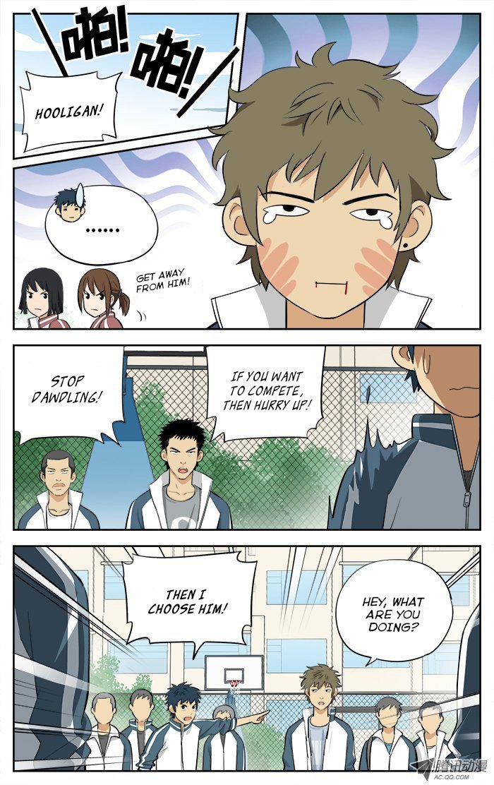 Into the Net! Chapter 8.2 page 8 - Chapter 8 v2 : Isn't This Just A Basketball Match?