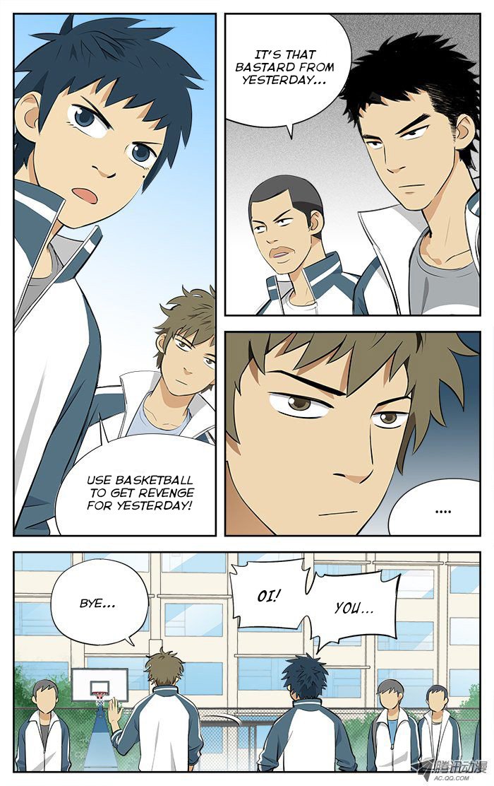 Into the Net! Chapter 8.2 page 9 - Chapter 8 v2 : Isn't This Just A Basketball Match?