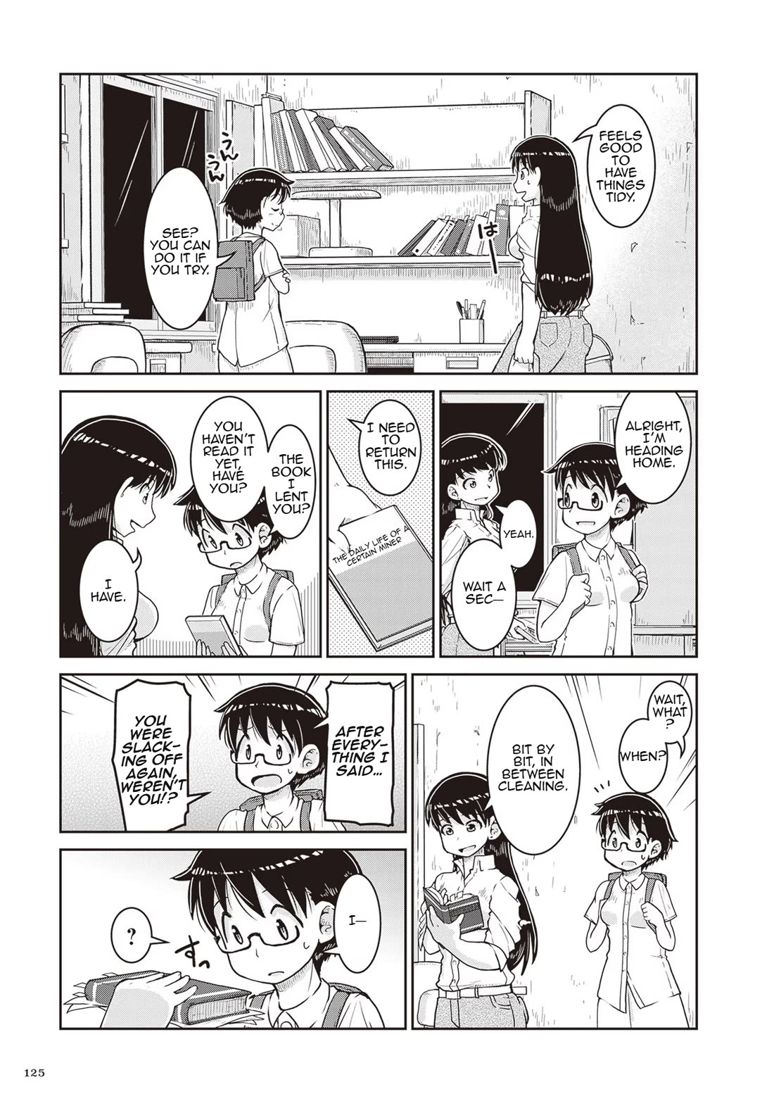 Introduction to Mineralogy Chapter 15.5 page 15 - Chapter 15.5: Extra: Nagi-san's Grand Clean-Up