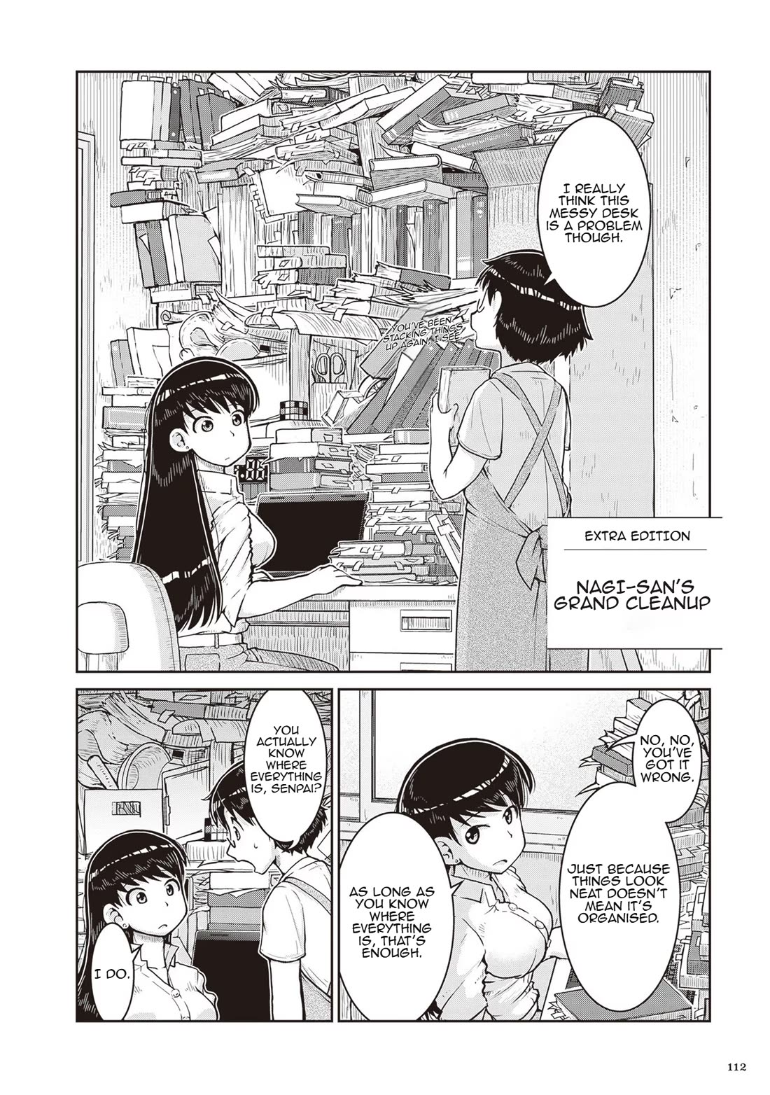 Introduction to Mineralogy Chapter 15.5 page 2 - Chapter 15.5: Extra: Nagi-san's Grand Clean-Up