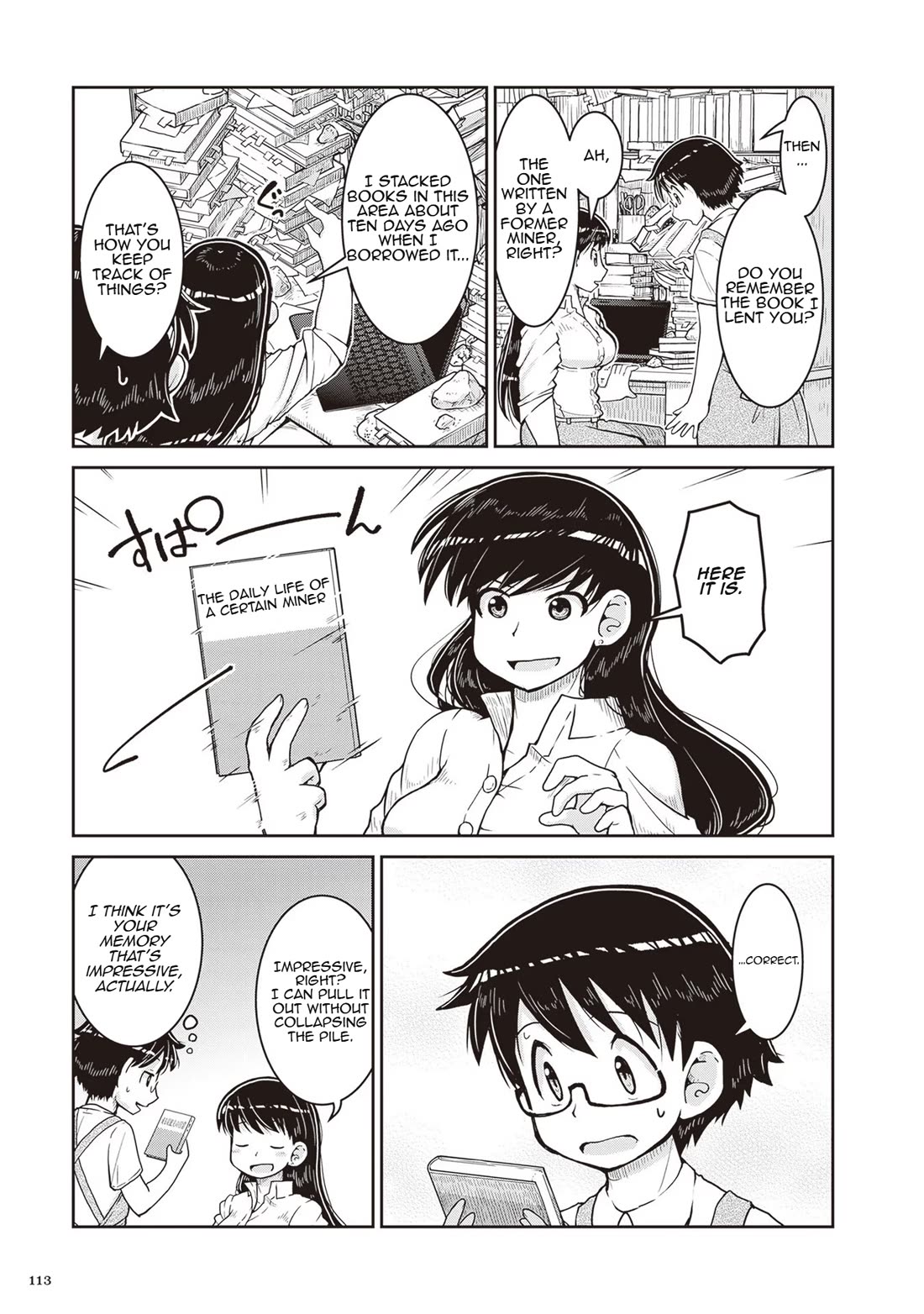 Introduction to Mineralogy Chapter 15.5 page 3 - Chapter 15.5: Extra: Nagi-san's Grand Clean-Up