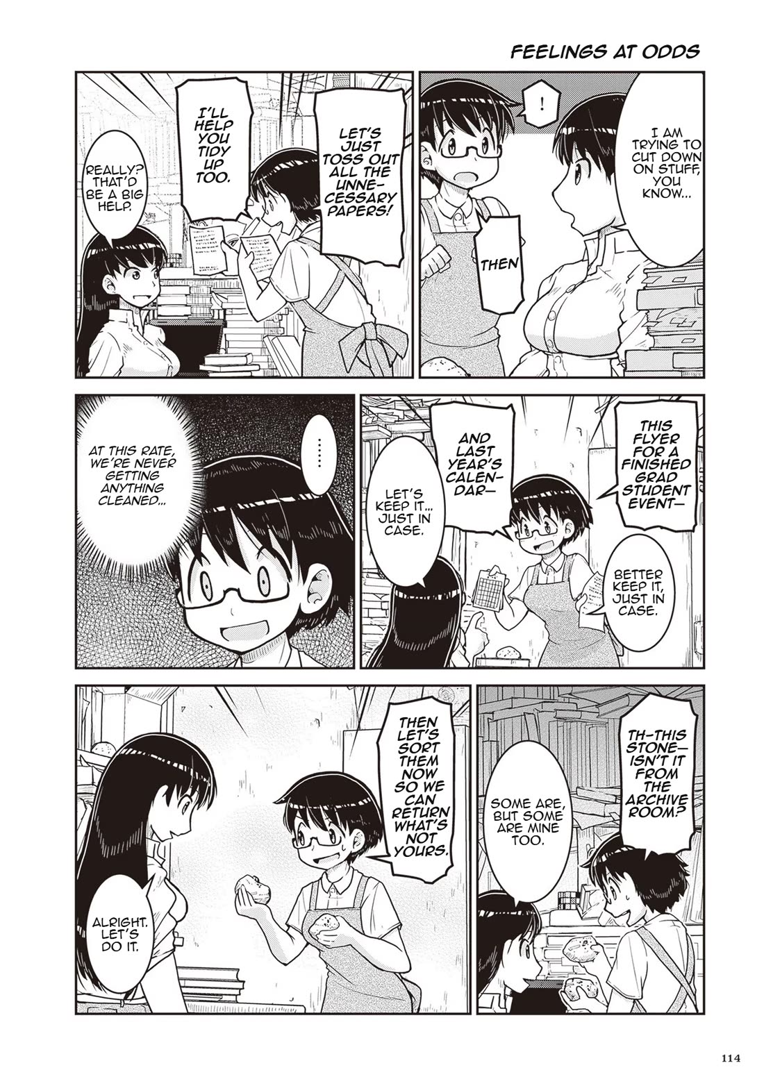 Introduction to Mineralogy Chapter 15.5 page 4 - Chapter 15.5: Extra: Nagi-san's Grand Clean-Up