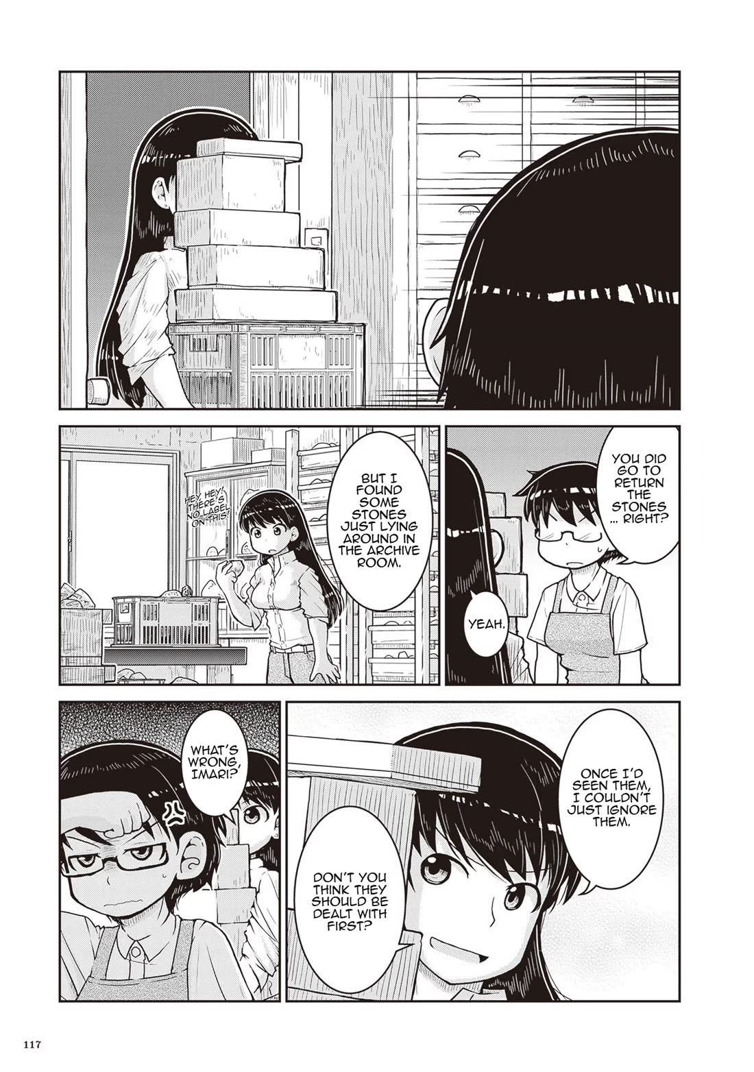 Introduction to Mineralogy Chapter 15.5 page 7 - Chapter 15.5: Extra: Nagi-san's Grand Clean-Up