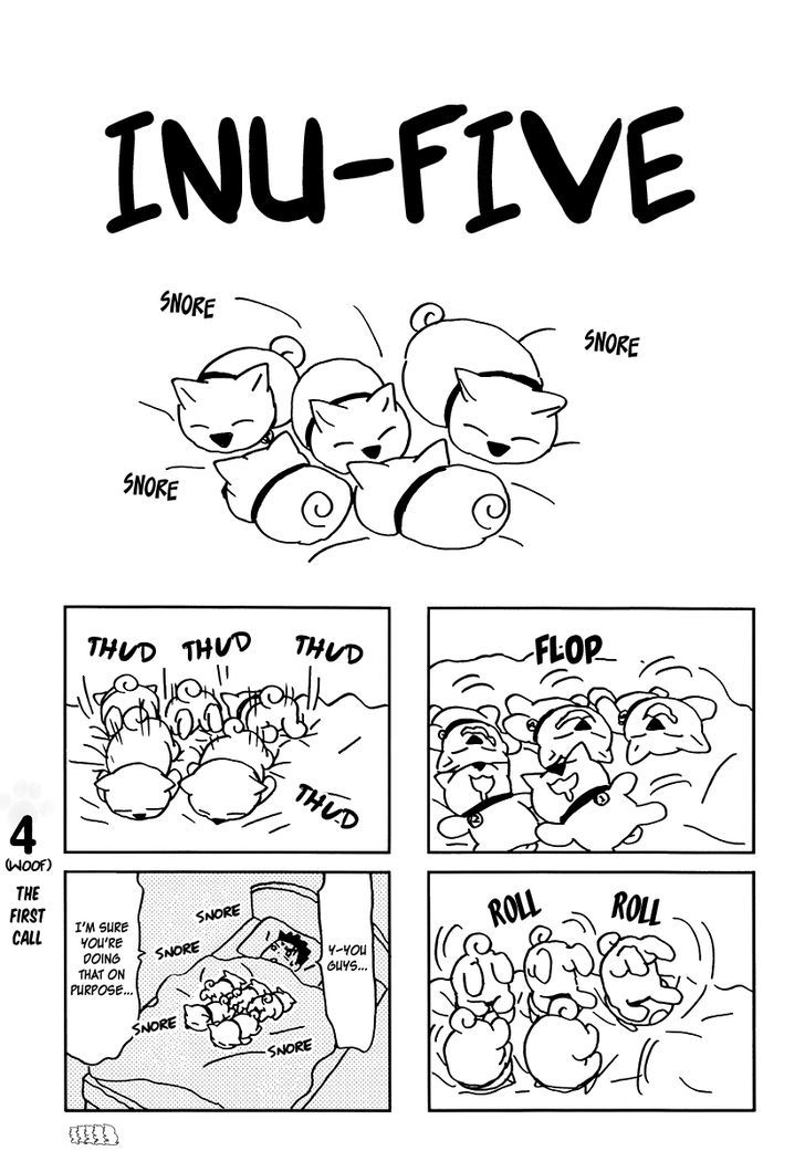 Inu-Go Chapter 4 page 1 - Chapter 4 : 4 Woof: The First Call