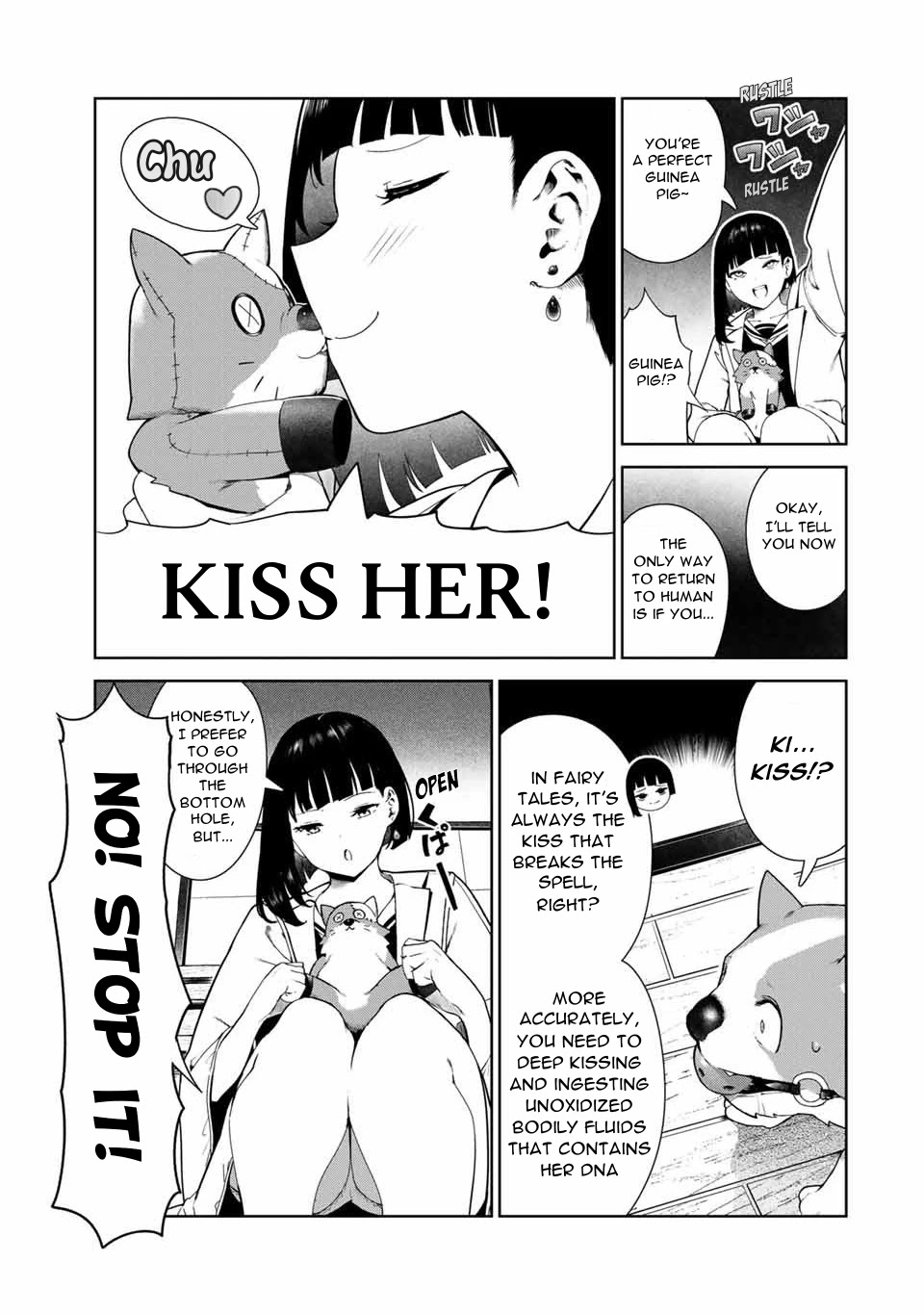 Inu ni Nattara Suki na Hito ni Hirowareta Chapter 17 page 7 - Chapter 17
