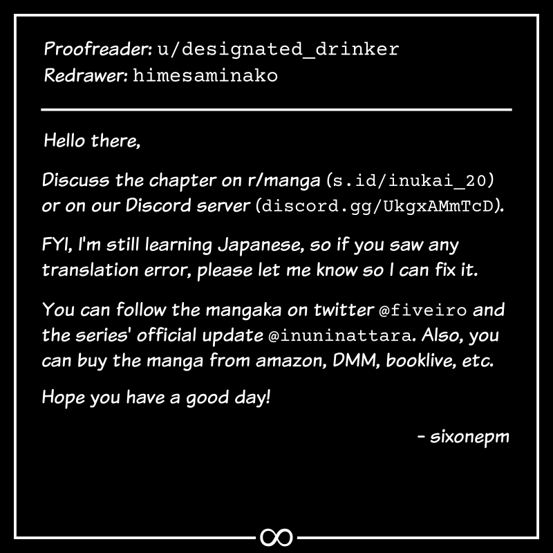 Inu ni Nattara Suki na Hito ni Hirowareta Chapter 20 page 18 - Chapter 20