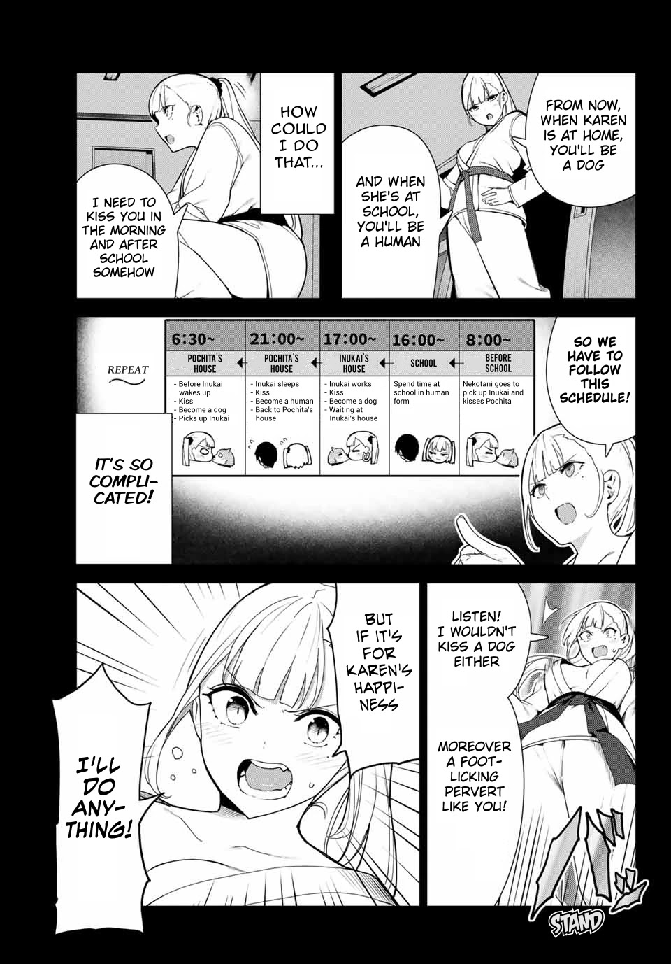 Inu ni Nattara Suki na Hito ni Hirowareta Chapter 22 page 13 - Chapter 22