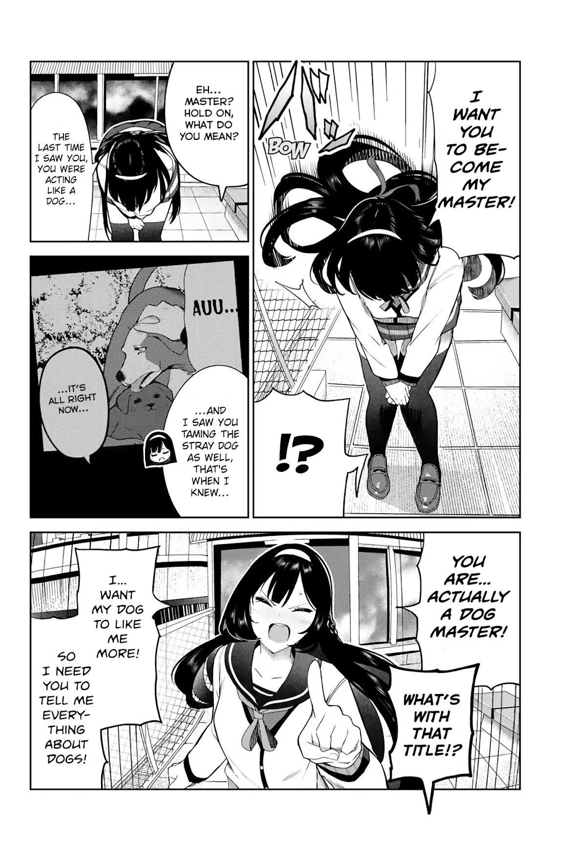 Inu ni Nattara Suki na Hito ni Hirowareta Chapter 26 page 4 - Chapter 26: The Dog Master and His Disciple