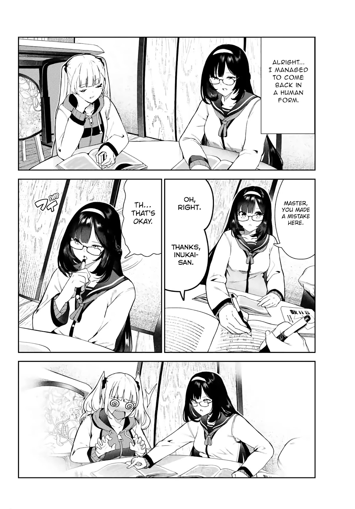 Inu ni Nattara Suki na Hito ni Hirowareta Chapter 27.5 page 4 - Chapter 27.5: Milk is an Adult's Charm (Part 2)