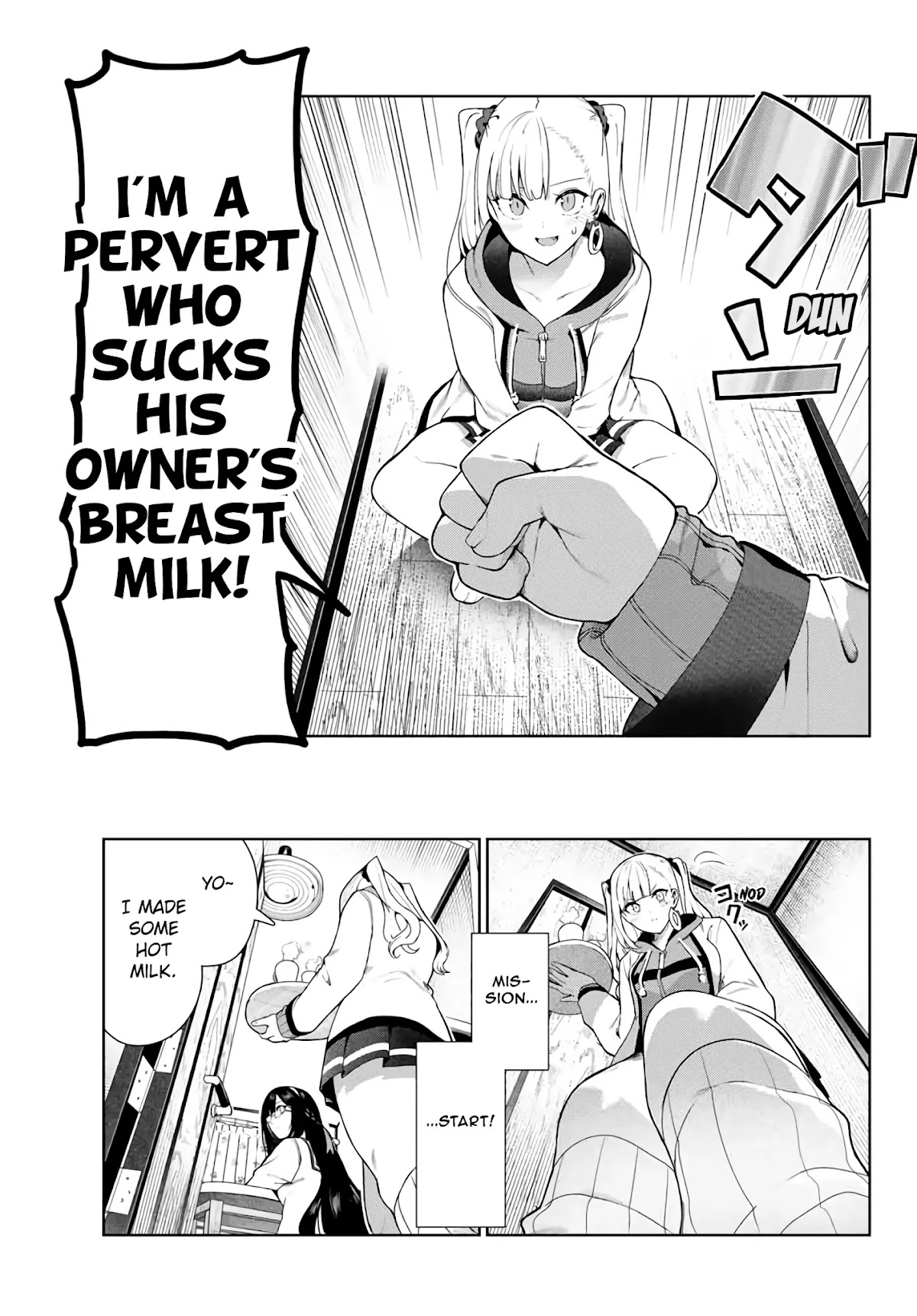 Inu ni Nattara Suki na Hito ni Hirowareta Chapter 28 page 9 - Chapter 28: Pochita vs. Mecha Pochita