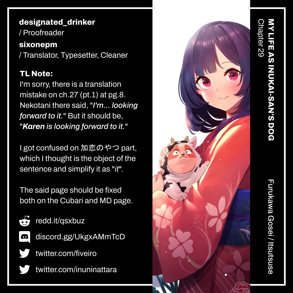 Inu ni Nattara Suki na Hito ni Hirowareta Chapter 29 page 15 - Chapter 29: Lead the Way
