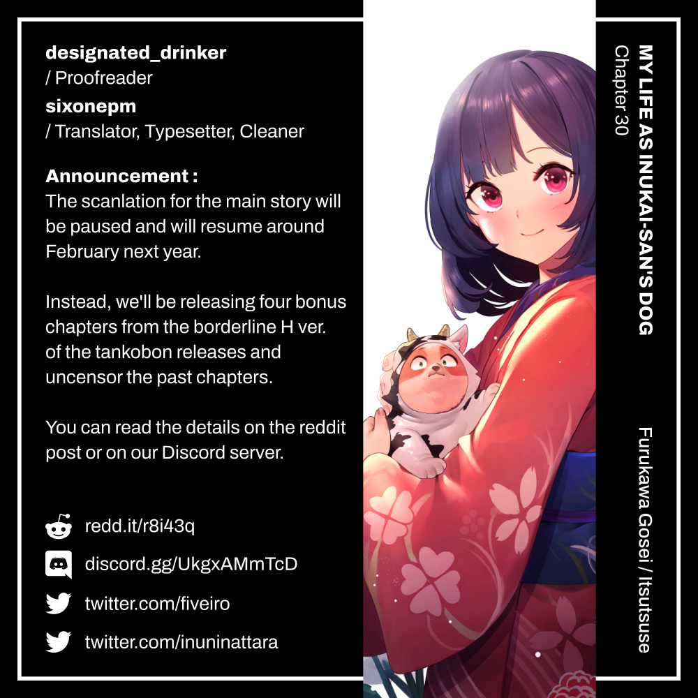Inu ni Nattara Suki na Hito ni Hirowareta Chapter 30 page 19 - Chapter 30: Overlapping Moments