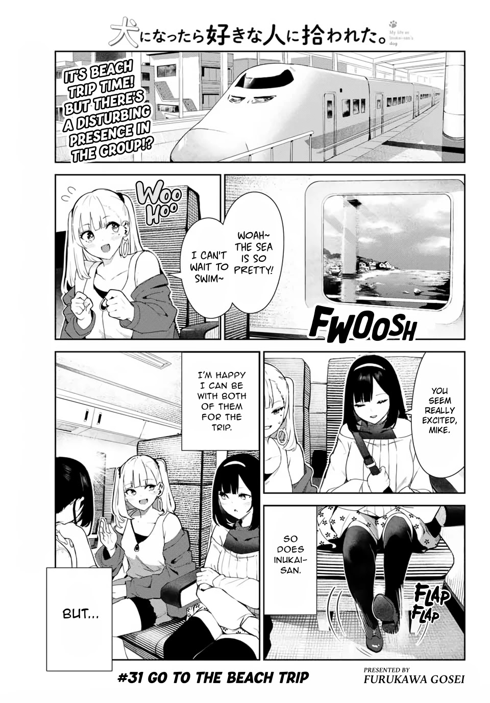 Inu ni Nattara Suki na Hito ni Hirowareta Chapter 31 page 1 - Chapter 31: Go to the Beach Trip