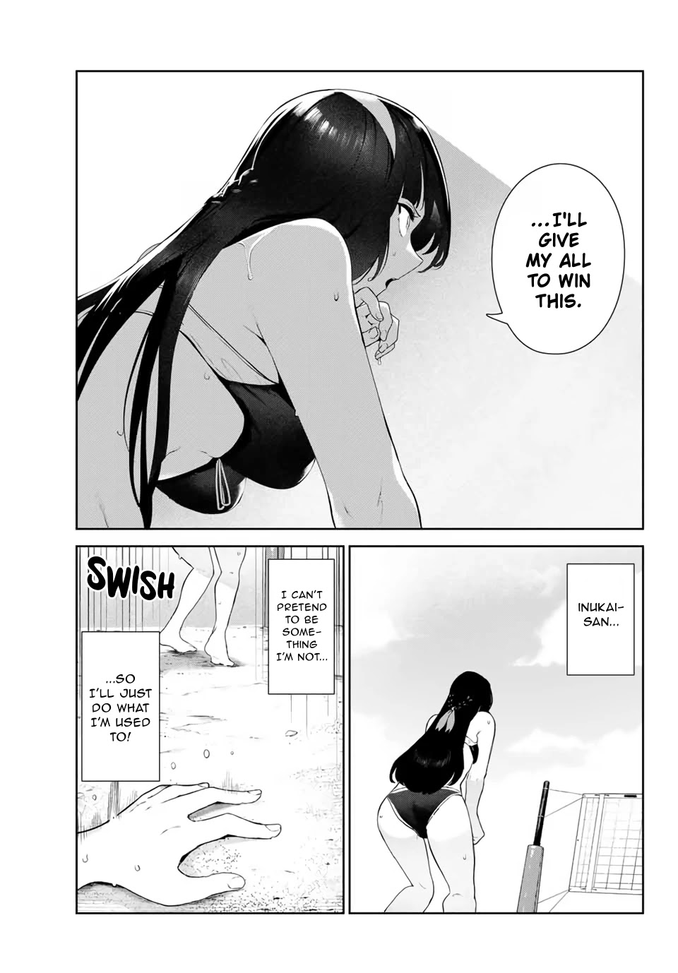 Inu ni Nattara Suki na Hito ni Hirowareta Chapter 33 page 13 - Chapter 33: The Duo at the Beach