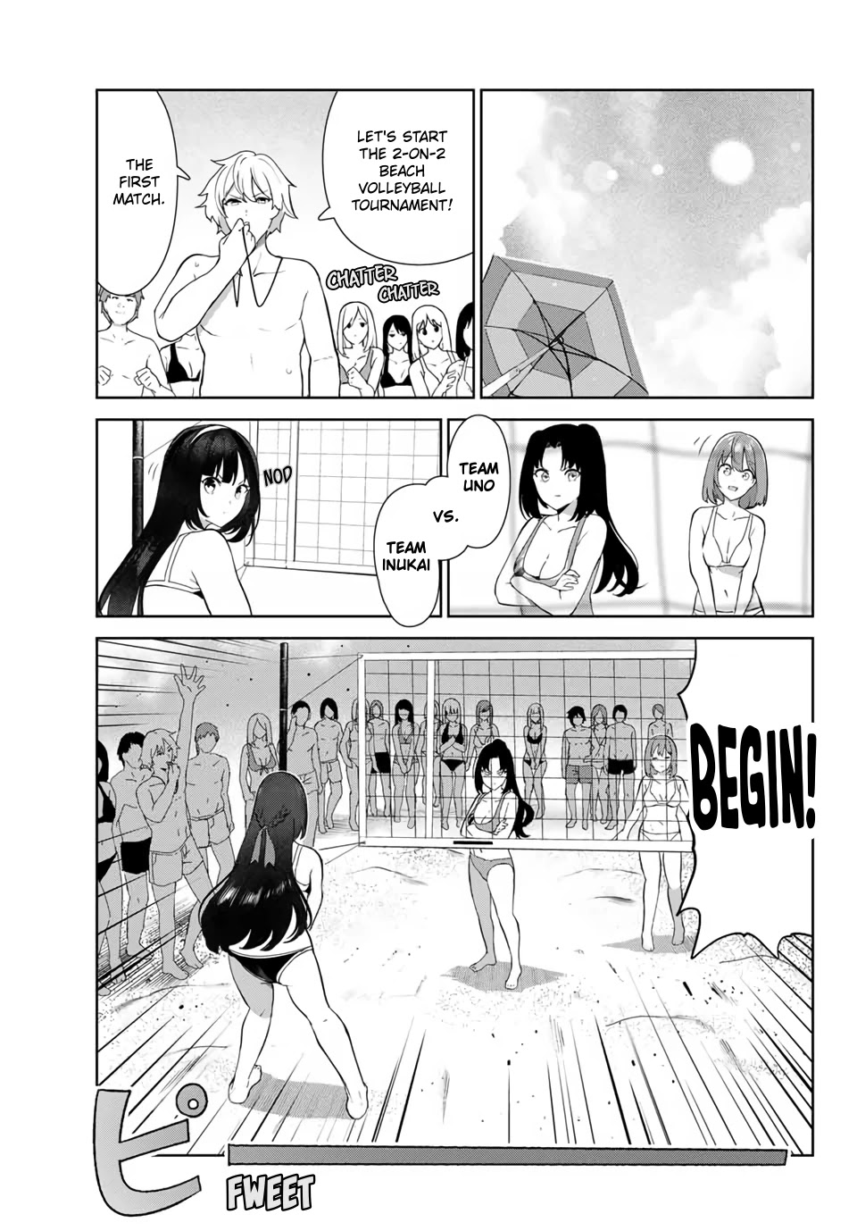 Inu ni Nattara Suki na Hito ni Hirowareta Chapter 33 page 7 - Chapter 33: The Duo at the Beach