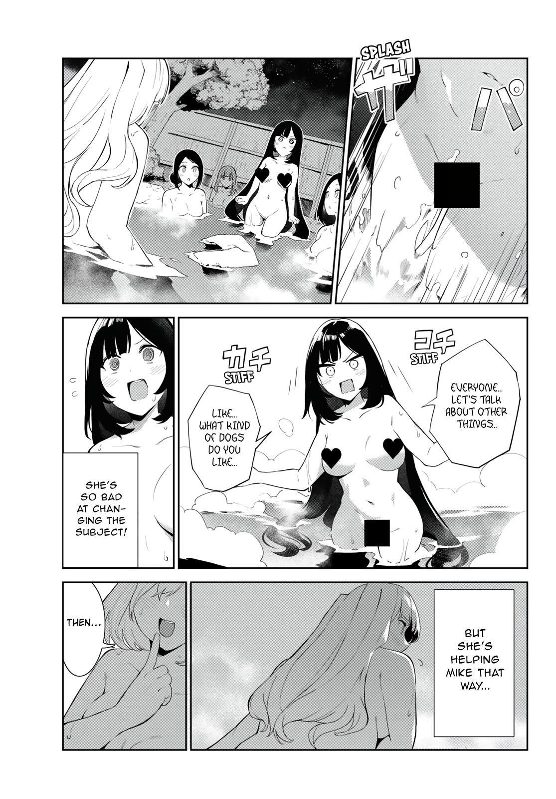 Inu ni Nattara Suki na Hito ni Hirowareta Chapter 38 page 13 - Chapter 38: Girl Talk at the Hot Spring