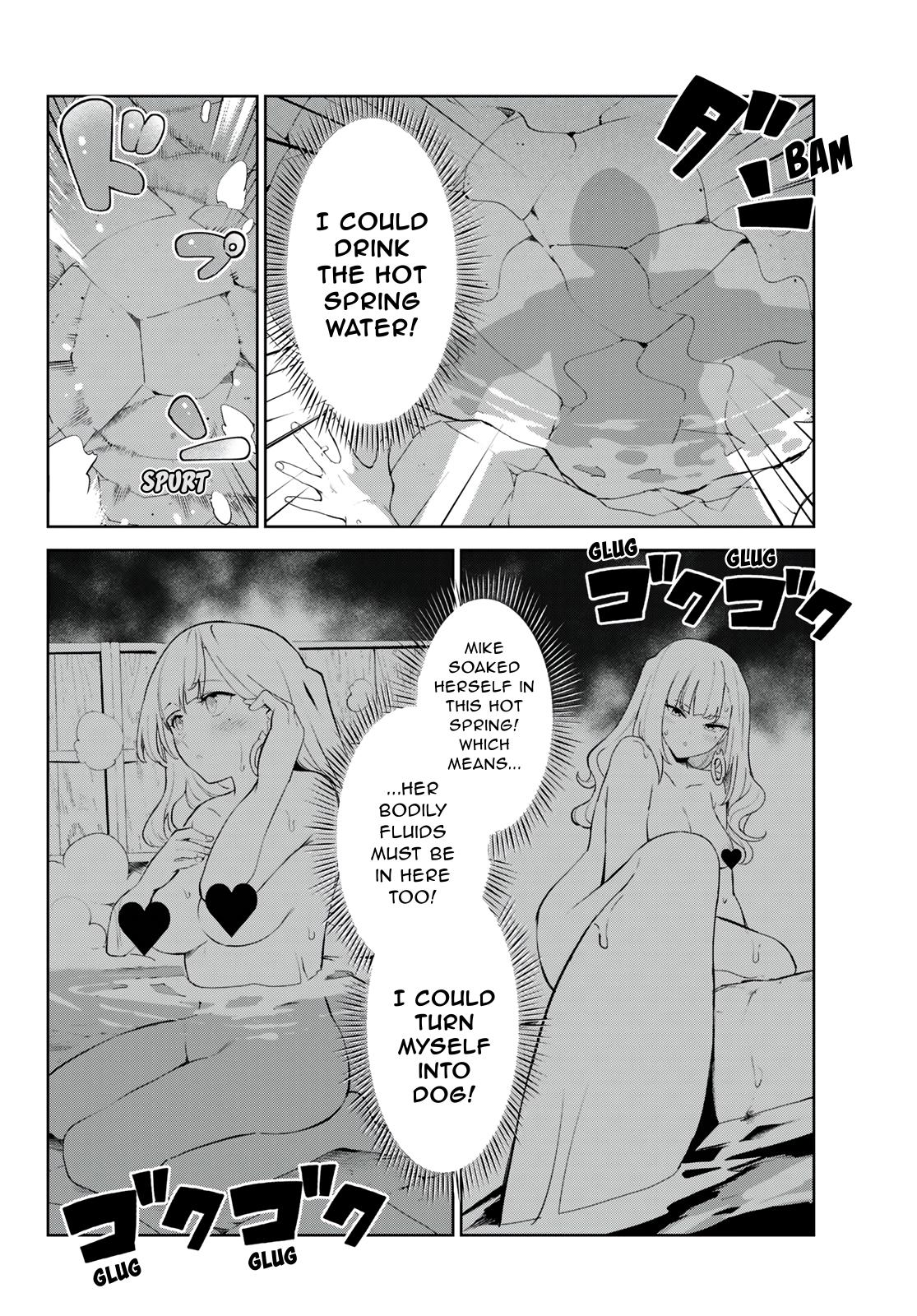 Inu ni Nattara Suki na Hito ni Hirowareta Chapter 38 page 2 - Chapter 38: Girl Talk at the Hot Spring
