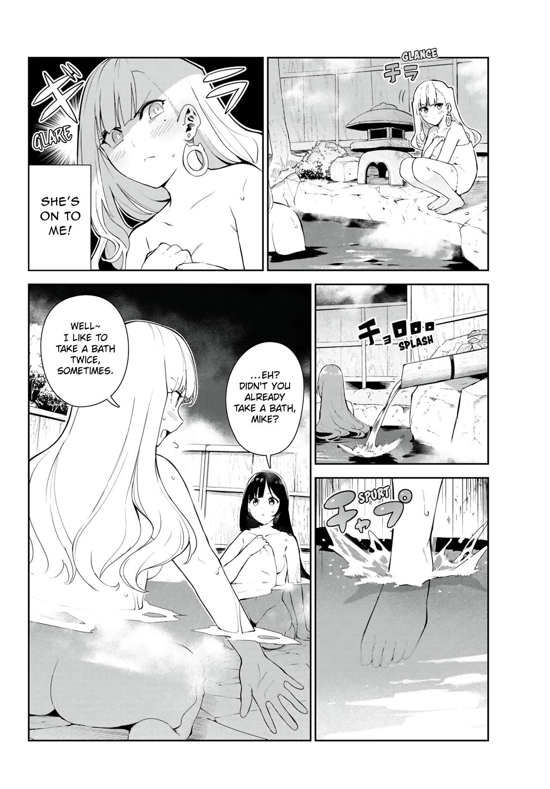 Inu ni Nattara Suki na Hito ni Hirowareta Chapter 38 page 8 - Chapter 38: Girl Talk at the Hot Spring