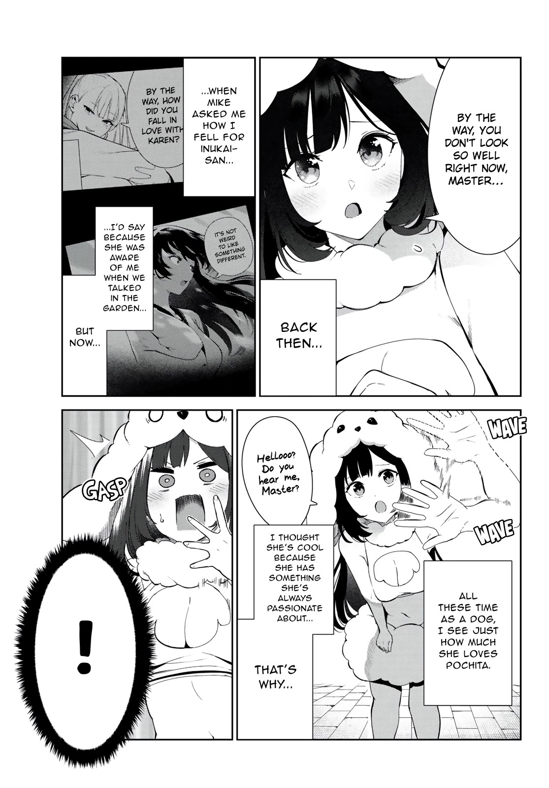 Inu ni Nattara Suki na Hito ni Hirowareta Chapter 39 page 15 - Chapter 39: Ten Seconds Rule