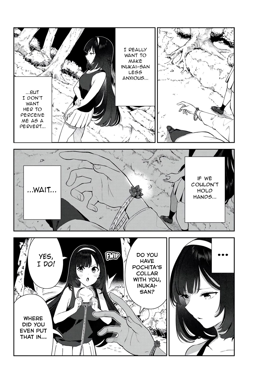 Inu ni Nattara Suki na Hito ni Hirowareta Chapter 40 page 12 - Chapter 40: Beneath the Night Sky, Just the Two of Us