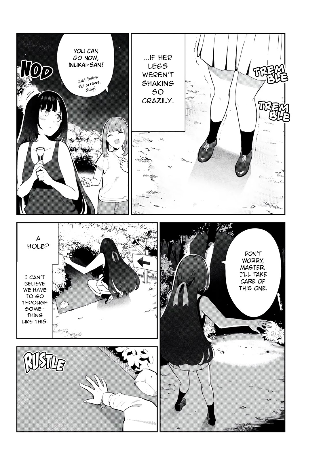 Inu ni Nattara Suki na Hito ni Hirowareta Chapter 40 page 2 - Chapter 40: Beneath the Night Sky, Just the Two of Us