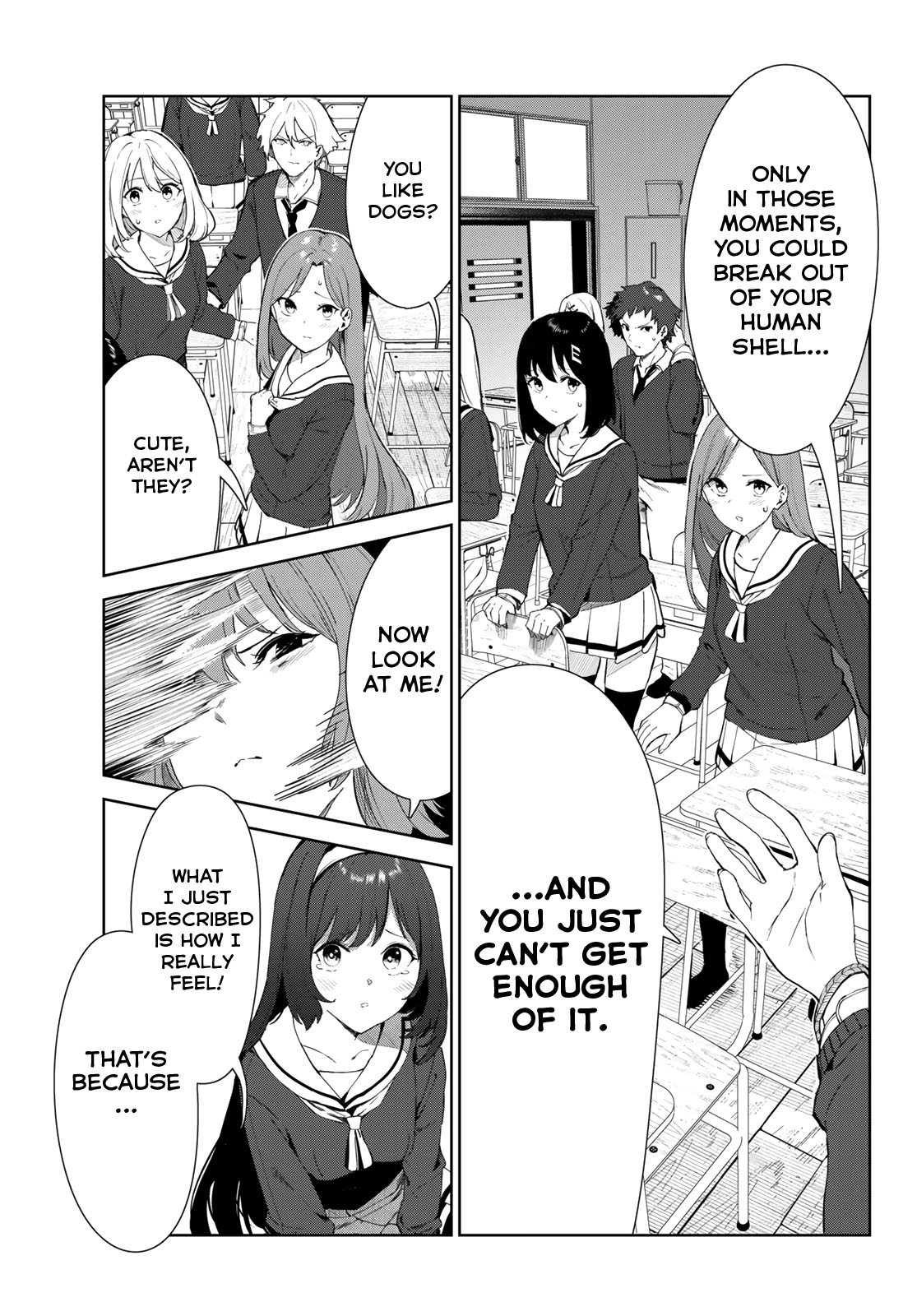 Inu ni Nattara Suki na Hito ni Hirowareta Chapter 42 page 13 - Chapter 42: Pochita's Enlightening XXX Classroom