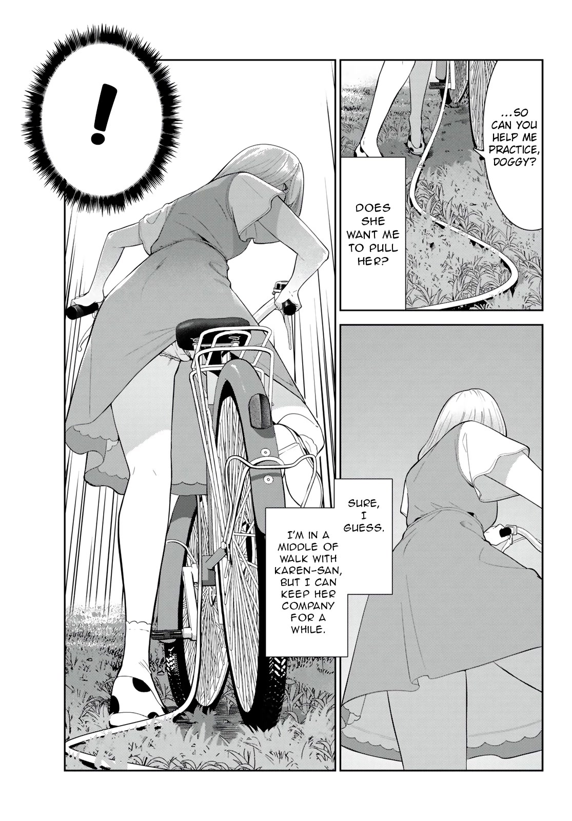 Inu ni Nattara Suki na Hito ni Hirowareta Chapter 44 page 11 - Chapter 44: Usagi Catches Up