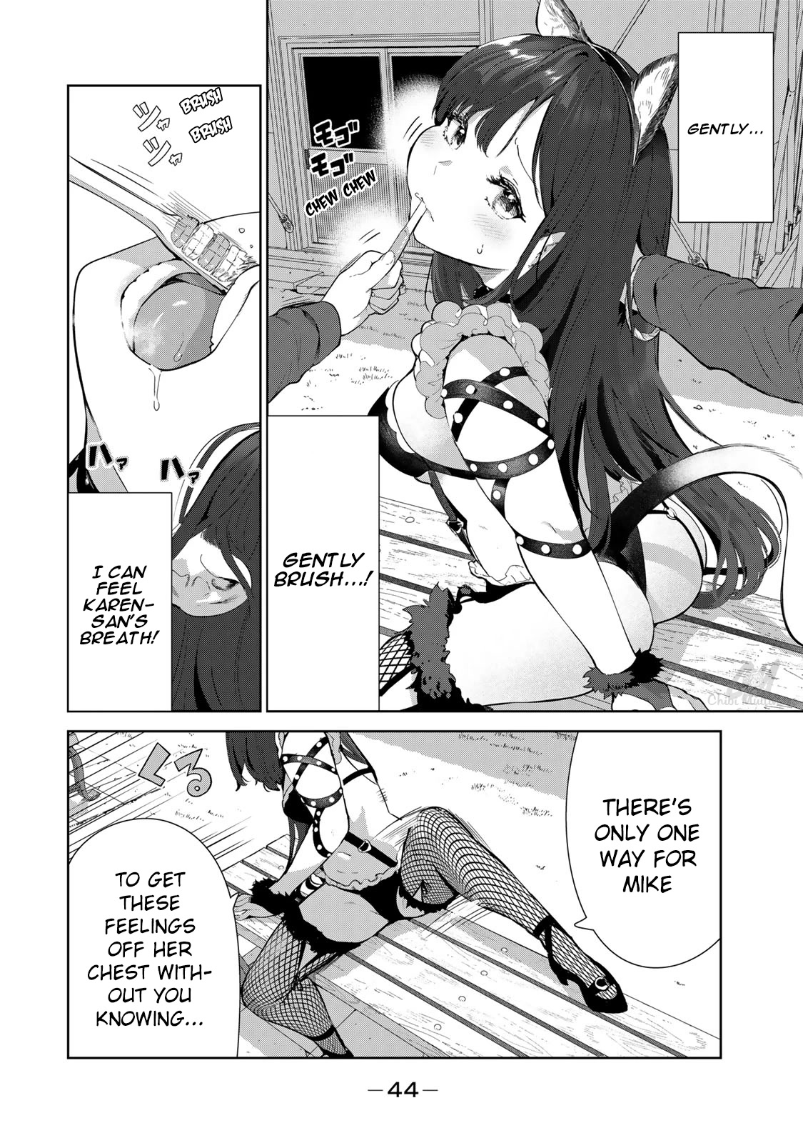 Inu ni Nattara Suki na Hito ni Hirowareta Chapter 46 page 8 - Chapter 46: Can I really brush your teeth?