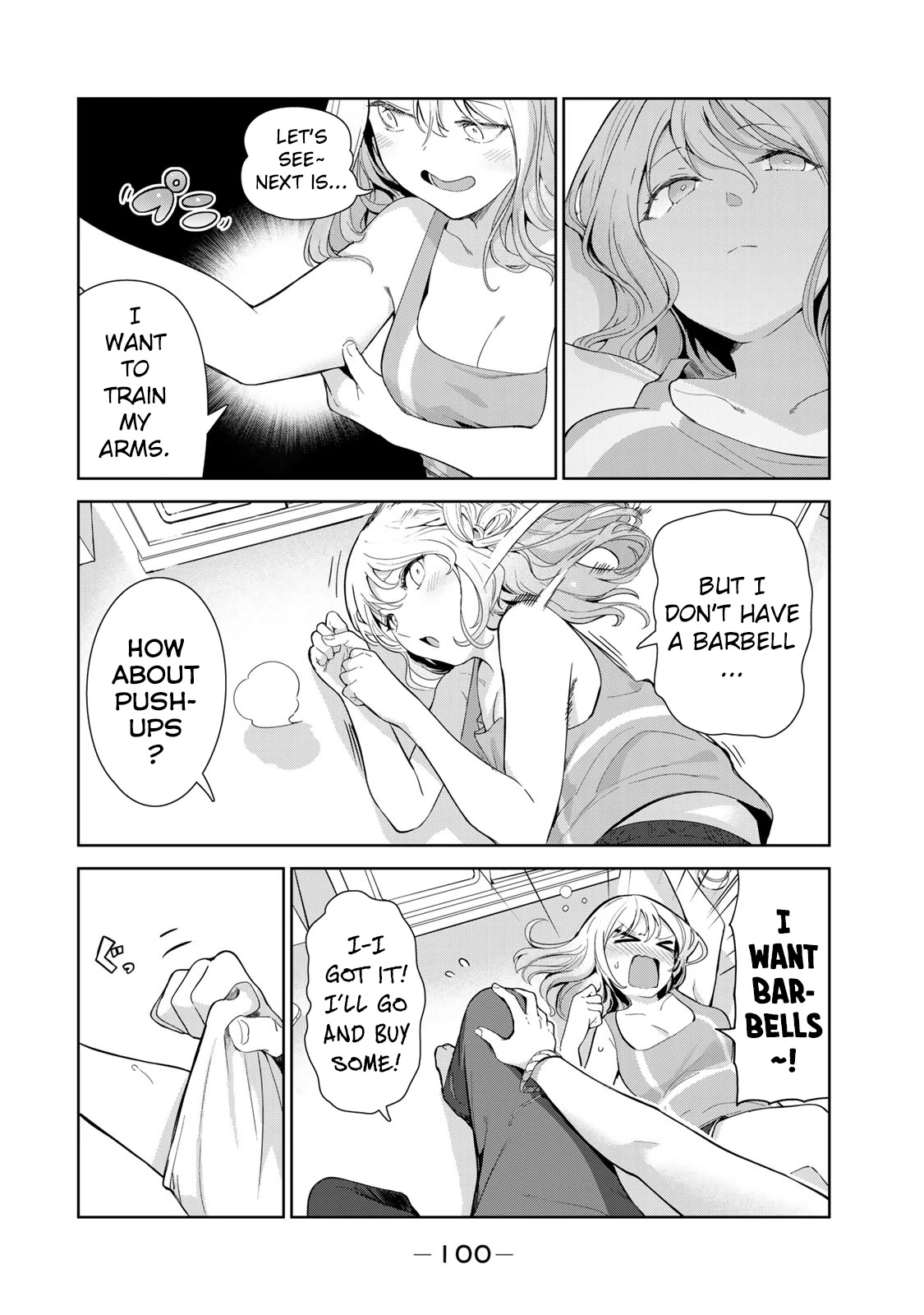 Inu ni Nattara Suki na Hito ni Hirowareta Chapter 49 page 12 - Chapter 49: Can You Be My Barbell?