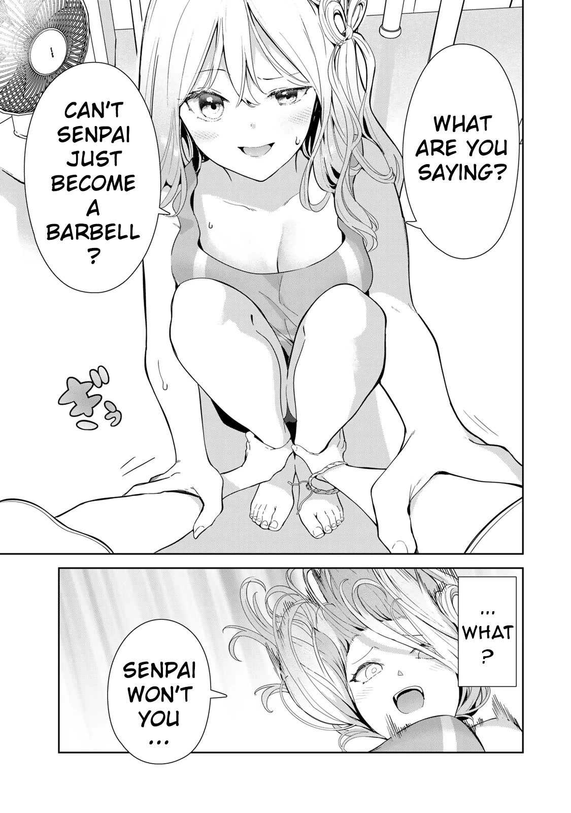 Inu ni Nattara Suki na Hito ni Hirowareta Chapter 49 page 13 - Chapter 49: Can You Be My Barbell?