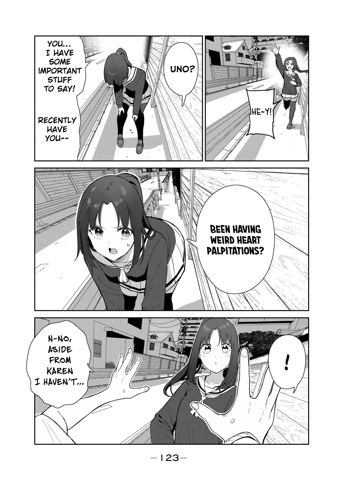 Inu ni Nattara Suki na Hito ni Hirowareta Chapter 50 page 17 - Chapter 50: Hear Pounding