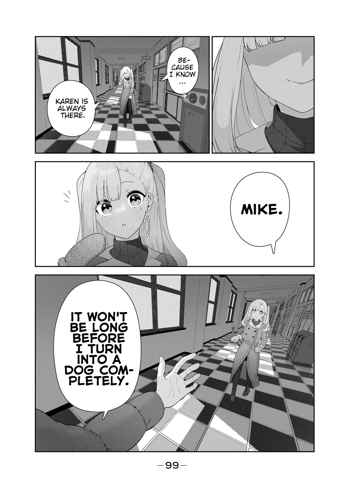 Inu ni Nattara Suki na Hito ni Hirowareta Chapter 56 page 13 - Chapter 56: Bitter Chocolate
