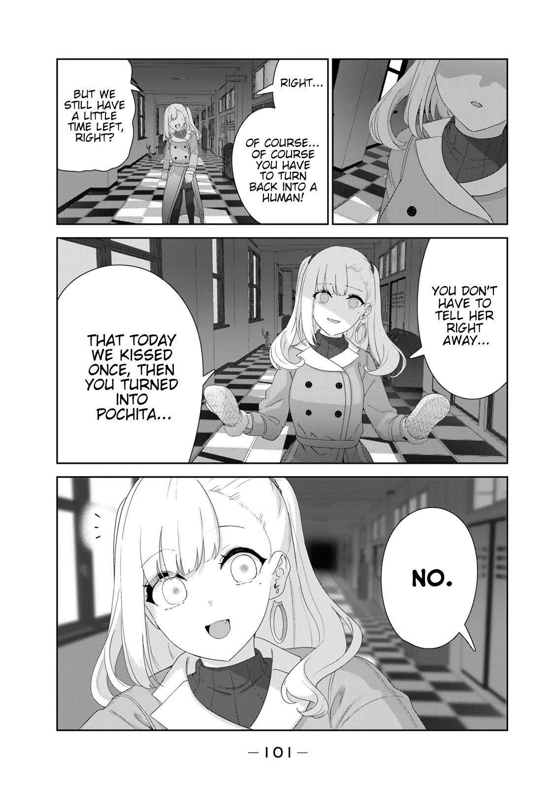 Inu ni Nattara Suki na Hito ni Hirowareta Chapter 56 page 15 - Chapter 56: Bitter Chocolate