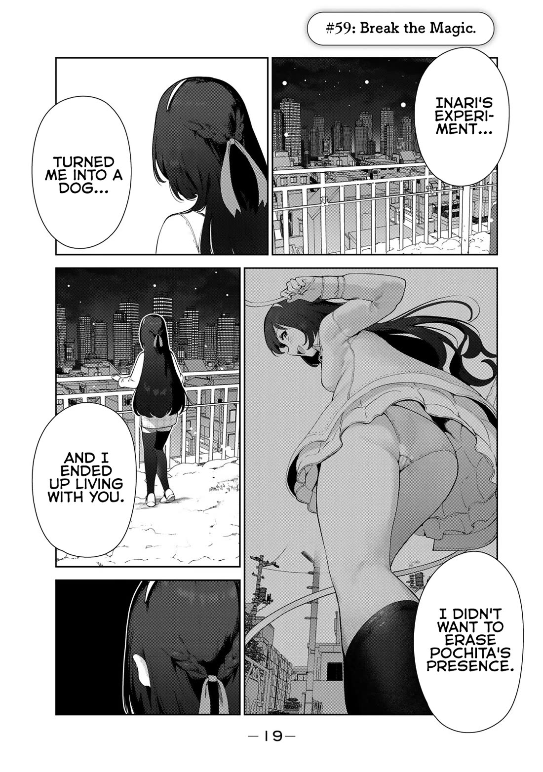 Inu ni Nattara Suki na Hito ni Hirowareta Chapter 59 page 1 - Chapter 59: Break the Magic.