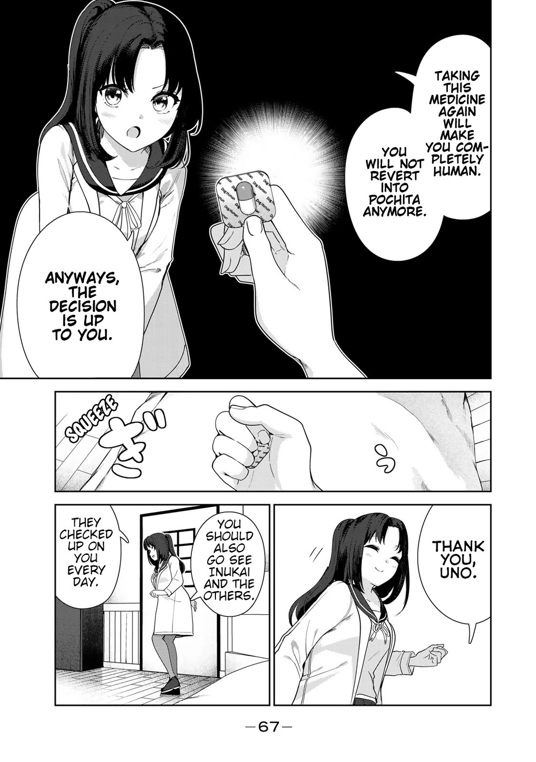 Inu ni Nattara Suki na Hito ni Hirowareta Chapter 61 page 16 - Chapter 61: And then