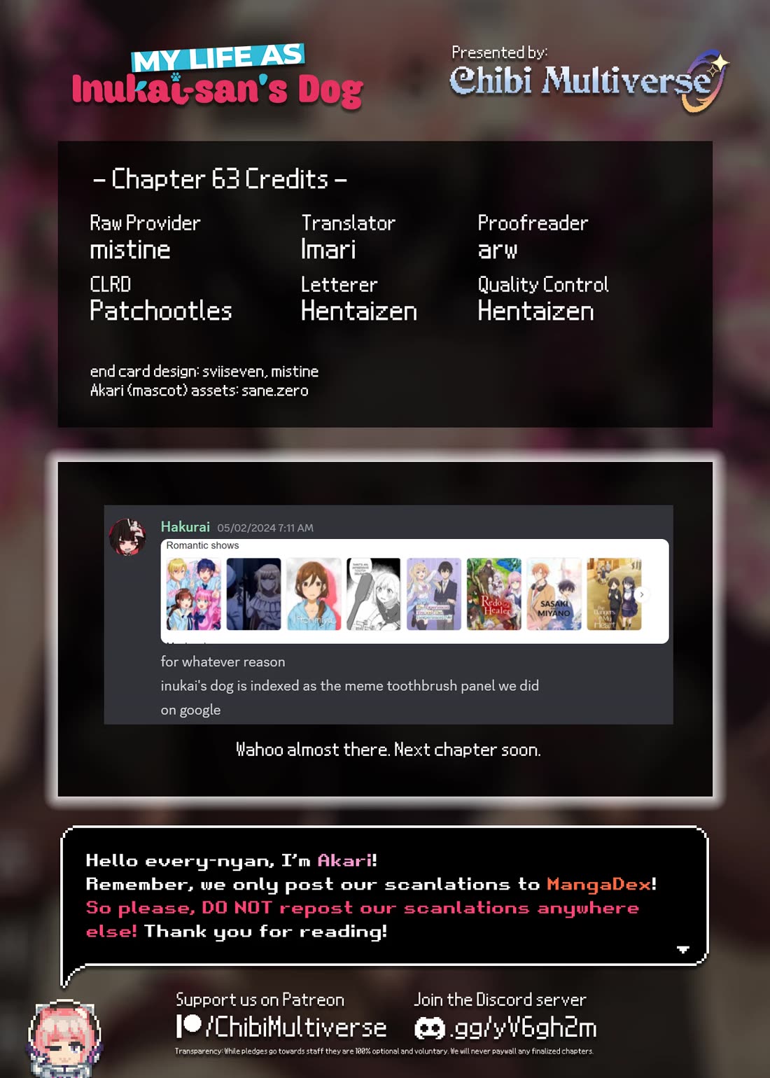 Inu ni Nattara Suki na Hito ni Hirowareta Chapter 63 page 15 - Chapter 63: In the flower garden with you