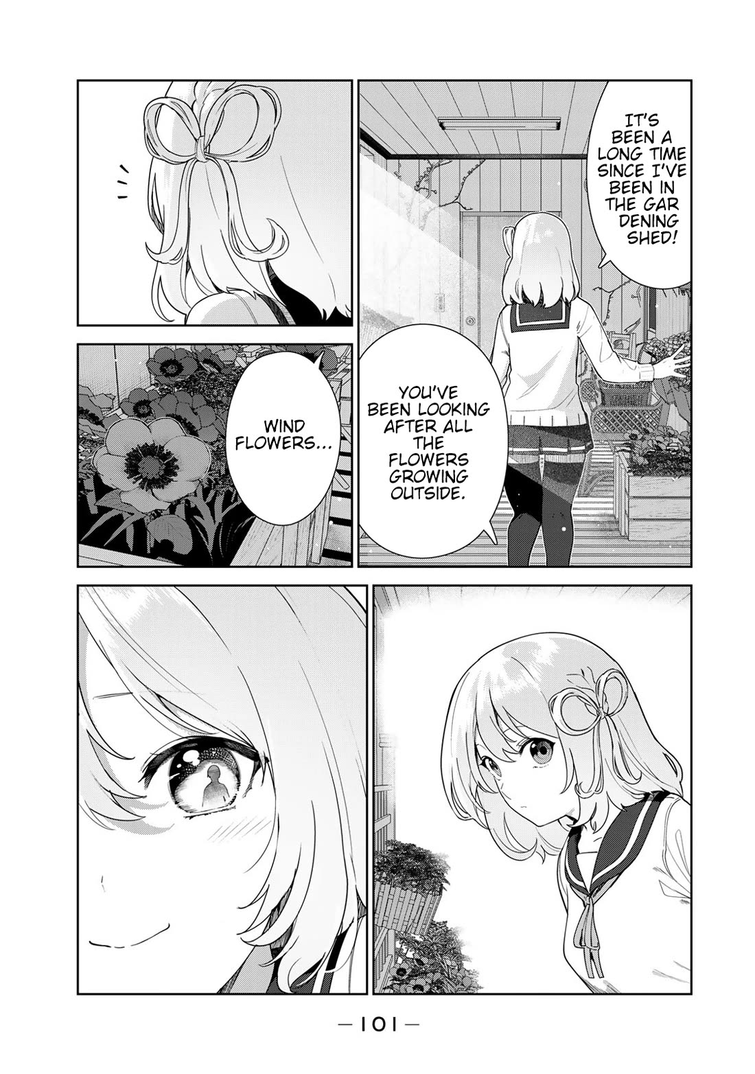 Inu ni Nattara Suki na Hito ni Hirowareta Chapter 63 page 7 - Chapter 63: In the flower garden with you